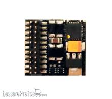 Decoderwerk 100902 - 100902 PLUX22 2A DCC + MM Funktionsdecoder mit SUSI, 9 Ausgänge, Fernlicht, Rangierlicht, Effekte H0