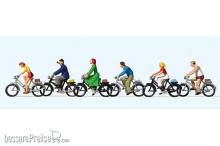 Preiser 10091 - HO Radfahrer