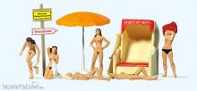 Preiser 10107 - HO Am FKK-Strand