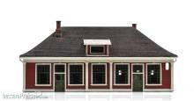 NMJ 1013816 - NMJ Skyline 15108 Modell der Station Strømmen, 70er Jahre, Fertigmodell, H0