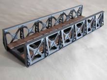 Hack Brücken 10140 - Vorflutbrücke 24cm, 87mm breit, mit Holzstegen - Typ V24