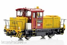 NMJ 1014649 - NMJ Topline 83.112 CargoNet Skd 224.213, Rot/Gelb, DCC Digital, H0