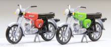 Kres 10151 - Komplettmodelle 2x Simson S51, rot und grün
