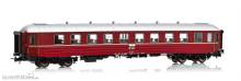 NMJ 1015833 - NMJ Topline NSB B4 25954, Personenwagen, Rotbraun, H0