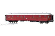 NMJ 1015842 - NMJ Topline NSB DF37 21310, Gepäck und Schafnerwagen, rotbrown