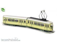 Halling GT6-B33-M - GT6 Braunschweig Nr. 33, m. Antrieb, m.Licht, mit Dig-Schnittstelle