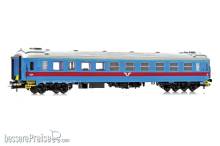 NMJ 1018215 - NMJ Topline 205.502 SJ B5K 4898 2 kl. Personvogn, Inter-Regio farger, H0