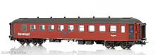 NMJ 1018229 - NMJ Topline 132.305 NSB CB3 Type 2 21235 ´Barnetoget´, Rot/Schwarz design, H0