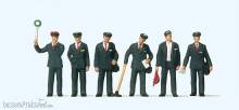 Preiser 10238 - HO Italienisches Bahnpersonal