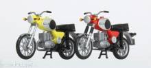 Kres 10261 - Komplettmodelle 2x MZ TS 250, rot und gelb
