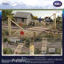NMJ 1028177 - NMJ Skyline Norsk Jernbaneovergang, Stor Utgave, Ferdigmodeller