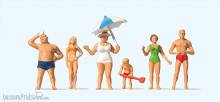 Preiser 10283 - HO Fam. Krause am Strand