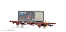 NMJ 1029525 - NMJ Topline 507.124 CargoNet Lgns 42 76 443 2377-1 mit 2 x 25 Pepsi Max container, H0