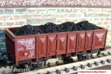 Modellbahn-Bachmann 1030301 - Kohle für Roco, für den 2-achs. off. Güterwagen Ommu 50 (Art.- Nr. 2310 u.ä.) Größe: 47 x 15 mm