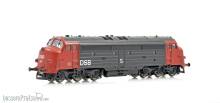 NMJ 1031272 - NMJ Topline 90108 DSB MY 1107, Rot/Schwarz, Nohab, DC Analog