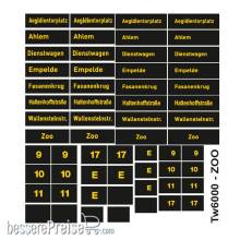 Halling DEC-TW6-ZOO - Decals für Hannover TW6000 ´Zoo´