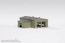 Archistories 104211 - Moderne Wartungshalle, olivgrün [1:220]