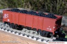 Modellbahn-Bachmann 1050201 - Kohle für Arnold, für den 2-achs. off. Güterwagen El (Art.- Nr. 5904 u.ä.) Größe: 54 x 15,5 mm