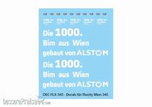 Halling DEC-FLX-345 - Decal SET für Flexity Wien 345