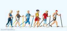 Preiser 10575 - HO Nordic Walking