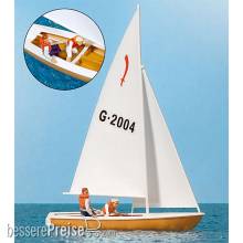 Preiser 10681 - Segler (4). Segelboot Korsar