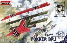Roden 010 - Fokker Dr.I in 1:72