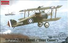 Roden 044 - Sopwith 2F1 Camel Ships Camel in 1:72