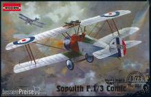 Roden 051 - Sopwith F.1/3 Comic Night Interceptor in 1:72