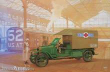 Roden 717 - Vauxhall D-type Red cross in 1:72
