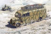 Roden 723 - Opel 3.6-47 Blitz Omnibus Stabswagen in 1:72