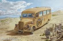 Roden 808 - Opel Blitz 3.6-47 Omnibus model W39 Lude Ludewig built, late in 1:35