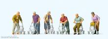 Preiser 10718 - Senioren mit Rollator