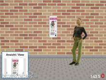 Modellland 1074-0 - 1:43,5 - 1:45 Spur 0 PEZ Bonbon Automat