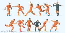Preiser 10761 - Fussballmannschaft.Orange Tri