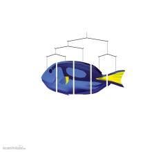 Invento 107654 - Ocean Mobiles Blue Tang