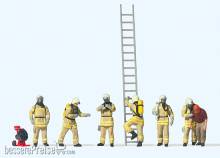 Preiser 10774 - Feuerwehrleute in moderner Ei