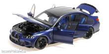 Minichamps 110020220 - BMW M3 - 2024 - MATT BLUE METALLIC