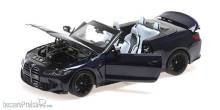 Minichamps 110021031 - BMW M4 CABRIOLET - 2020 - BLUE METALLIC