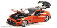 Minichamps 110032024 - MERCEDES-AMG GT BLACK SERIES - 2021 - ORANGE W/SILVER WHEELS