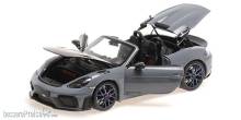Minichamps 110063130 - PORSCHE SPYDER RS - 2024 - GREY W/ WEISSACH PACKAGE