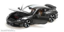 Minichamps 110069201 - PORSCHE 911 (992) SPORT CLASSIC - 2022 - GREY METALLIC