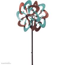 Invento 110222 - Metal Wind Spinner: Copper Swirl Duett