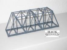 Hack Brücken 11050 - Kastenbrücke 21 cm schräg, grau - Typ K21S