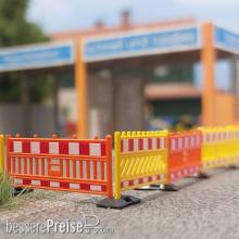 Busch 1108 - Schrankenzaun, orange/gelb