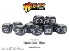 Warlord Games 402616009 - Bolt Action Orders Dice - Black (12)