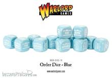 Warlord Games 402616014 - Bolt Action Orders Dice - Blue (12)