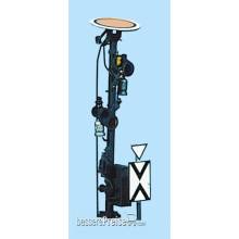 Weinert 1112 - Vr 0 / Vr 1 beleuchtetes Vorsignal mit mechanischem Antriebskasten am 3,4-m-Mast (H0)