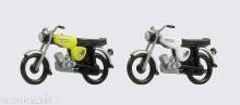 Kres 11161 - Komplettmodelle 2x Simson S51, weiß und schwefelgelb