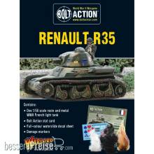 Warlord Games 402415502 - Renault R35 Tank