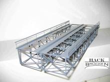 Hack Brücken 11200 - Unterzug – Kastenbr 32 cm 2-gleisig, grau - Typ K32-2